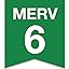 MERV 6 Poly Green
