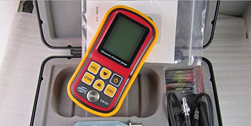 Calibrador digital portátil avanzado ultrasónico para acero y PVC, 1.2~220mm miniatura 3