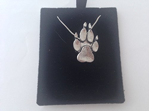 Pendentif pattes en argent 925 pour afficher votre passion des animaux au quotidien