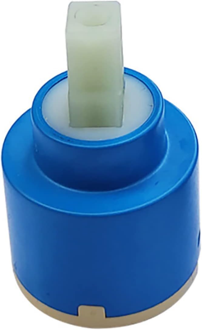 tap Cartridge， Ceramic Disc Cartridge Plastic Mixer Tap Cartridges for Bathroom Or Kitchen Inner Control Faucet Valve Repair Replacement(40mm)