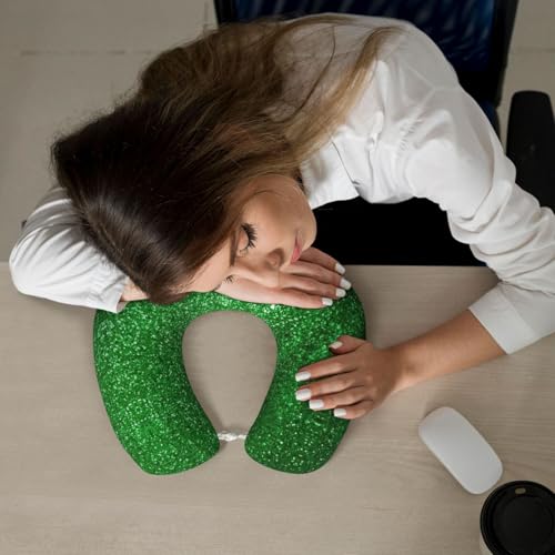 Almohada de poliéster para cuello tamaño único negra miniatura 7
