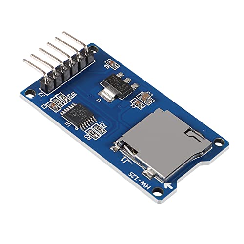 10Pcs Micro SD Storage Expansion Board TF Card Memory Card Reader Adapter Module SPI Interface with Integrated Circuit Breakout