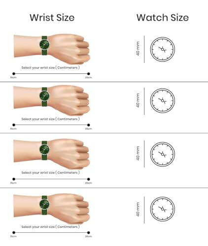 Image of Analog Watch for Men with Silicone Band | Magnetic Lock Strap | Japanese Quartz Movement | Water Resistant | Formal & Casual Wristwatch Gift
