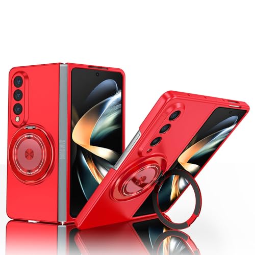Chargement sans fil rouge intégré sur cette coque rigide magnétique pour Galaxy Z Fold