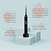 Sonic LED Whitening Toothbrush for Teeth Whitening & Gum Care | Rechargeable | Ultrasonic with 2 Blue-Lights LED Brush for Max Whitening Heads with RED LED for Gum Care