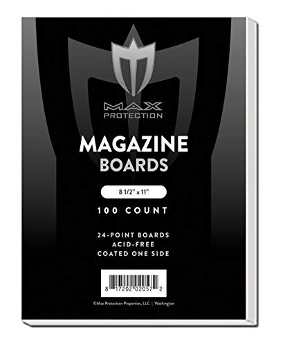 Magazine Backing Boards (100 Count), 8.5 x 11