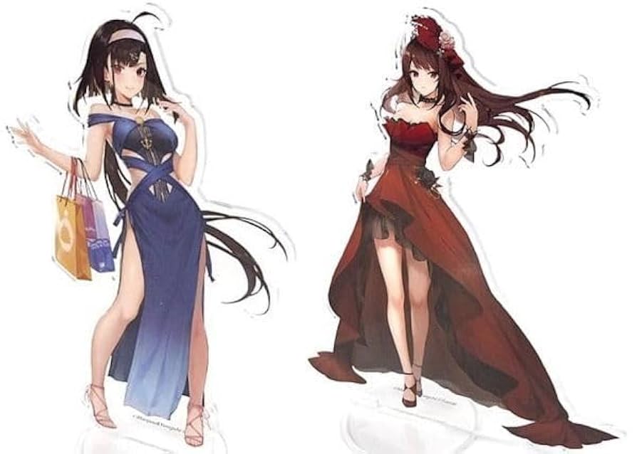 Yostar アズールレーン 3周年 アクリルスタンド 4種セット Amazon.co.jp: Yostar アズールレーン 3周年 アクリルスタンド 4