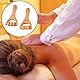 2 Stück Massageroller Holz Triggerpunktroller Körper Gesichtsroller mit Griff Beine, Hände Gesichtsmassager Körper Massage Gesicht Hals Anti-Cellulite für Gua Sha Scraping Massage-Tool