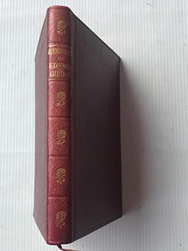 Autobiography of Edward Gibbon (World's Classic... 0192501399 Book Cover
