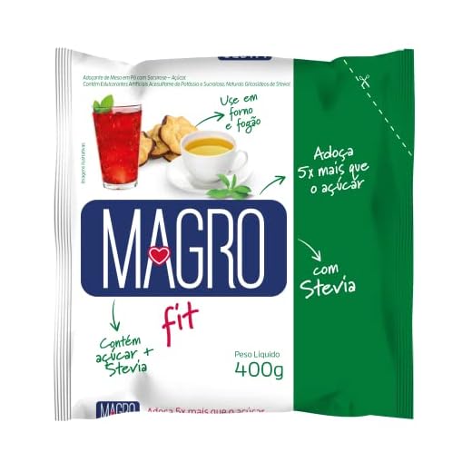 Magro Light C/Stevia Refil - 400g (Fardo)