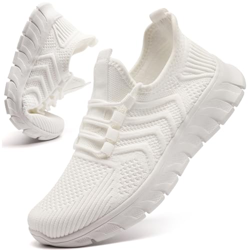 Image of Running Shoes Women Tennis Sneakers Slip on Walking Gym Non Slip Work Workout Athletic Casual Jogging Shoe