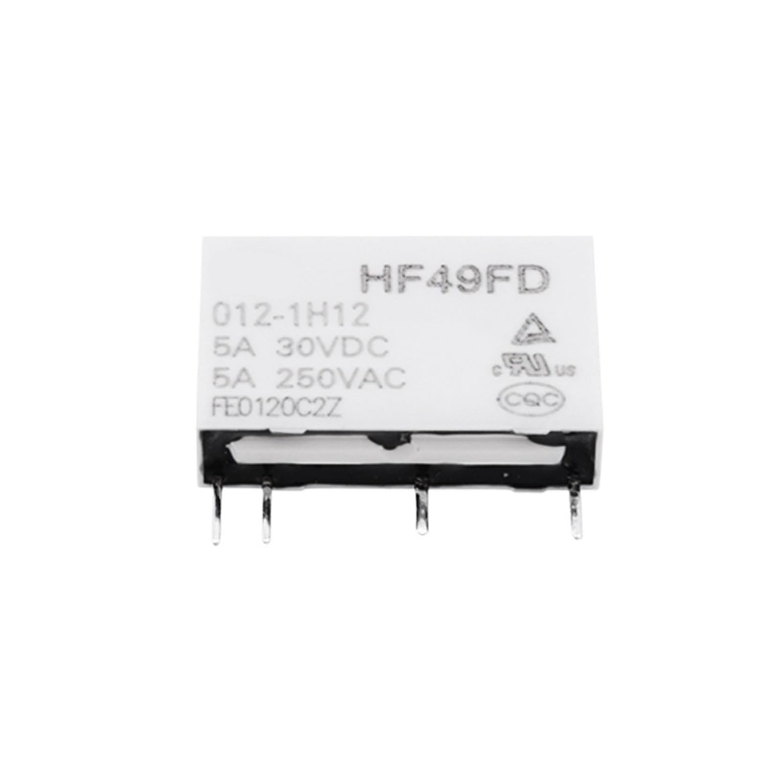 Relais HF49FD-005-1H11T contact haute performance 5A normalement ouvert - 4