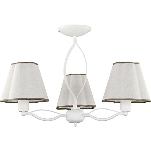 Preisvergleich Produktbild Klassische Kronleuchter 3x60W / E27 STOKROTKA 1293 TK Lighting