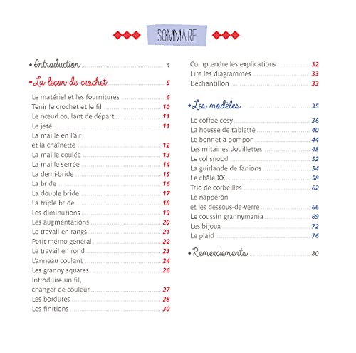 Apprendre le crochet: 22 leçons et 19 créations