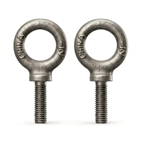 Image of HomelyNest Eye Bolts, 2Pcs Heavy Duty Lifting Shoulder 1 /2 inch-13 X 1-1 /2 inch