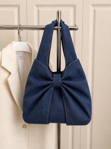 The carry edit denim tote bag – image 5