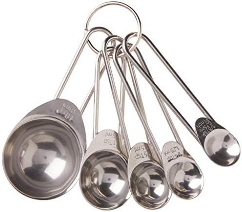 PrepWorks 5pc Measuring Spoons Set - Stainless Steel Spoons for Accurate Measurement of Liquid and Dry Ingredients image 5