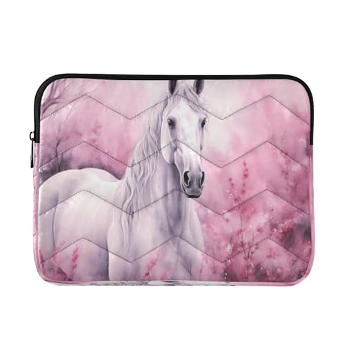 Funda rosa para laptop 13-14 pulgadas impermeable miniatura 1
