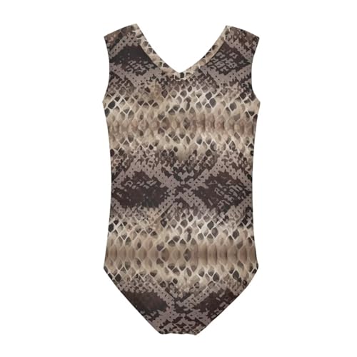 Image of Cartoon Pattern Kids Girls Bathing Suits One Piece Swimsuit Soft & Quick Dry, 5-14Years