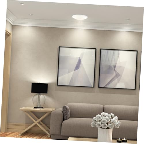 Image of Ceiling Lampshade Cover Replacement for Ceiling Lights Round Design for Bedroom Decor