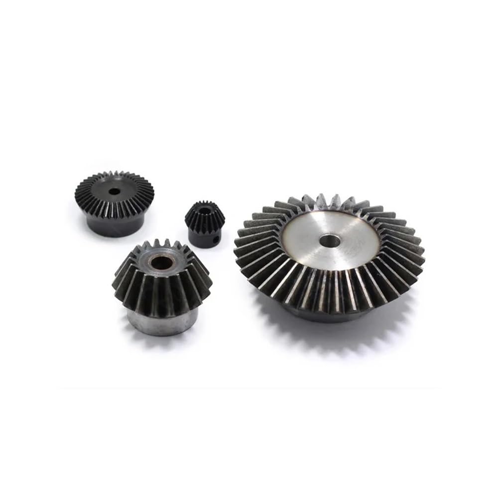 1 Paio di Ingranaggi Conici di Trasmissione a 90 Gradi 1,5 M15 Denti + 60 Denti Rapporto di ingranaggio Conico di precisione di processo 1:4(2PCS)