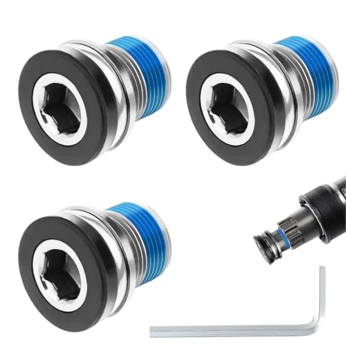 3 Tornillos De Brazo De Manivela Para Bicicleta Con Junta, Con Hierro Hexagonal Para Un Fácil Montaje, M15 Tornillo Para Marco De Suelo Con Rosca Para Bicicletas Eléctricas Bosch