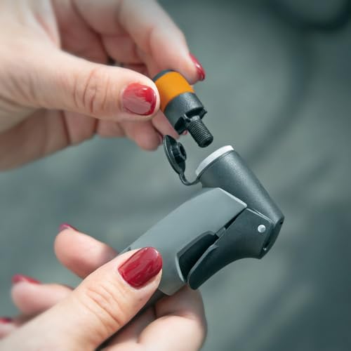 SKS GERMANY CLIK TEC Adapter für Schwalbe Clik Valve (Pumpenadapter, einfache Montage, kompatibel mit Schwalbe Clik Valve)