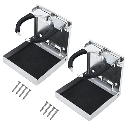 Portavasos Plegable Acero Inoxidable Ajustable para Vehículos miniatura 1