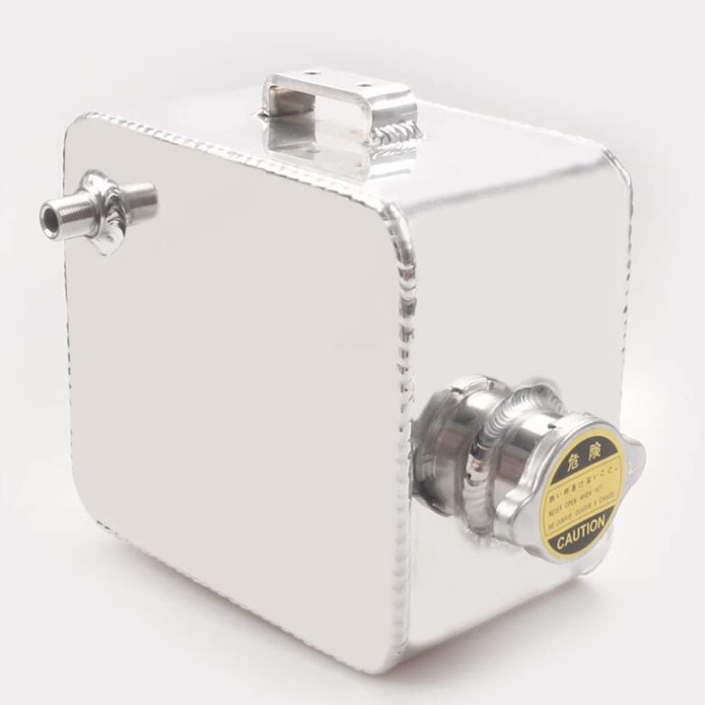 Réservoir d'Expansion de Liquide de Refroidissement, Asudaro trop-plein récupération réservoir Réservoir de débordement de radiateur de Liquide de Refroidissement Universel 2.5L
