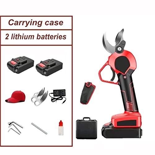 Amazon | 電気剪定ばさみ 40 mm 替え刃付 ポータブル充電式園芸剪定鋏