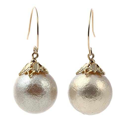 �y�j�R���v���f���[�X�z �p�[�� �s�A�X Yumi sienne 14mm ���f�B�[�X �G�A�p�[�� �l�C �������� �V���v�� ���{��