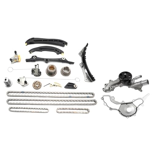 Voyagrise Timing Chain Kit Water Pump Fit 2016 2017 2018 2019 2020 2021 2022 2023 for Jeep Grand Cherokee Wranger Dodge Durango 3.6L V6