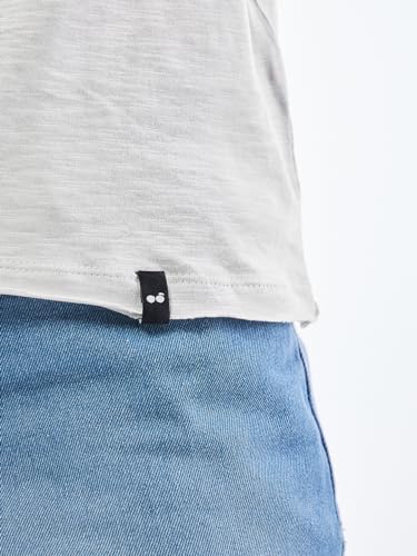 Image of Bewakoof Men's 100% Cotton Solid Regular Fit Half Sleeve Round Neck T-Shirt | Bewakoof Air 1.0 | Tshirt for Men Cotton| Casual Wear | Street Wear
