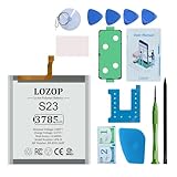 LOZOP for S23 Battery Replacement Kits (New Upgraded) for Samsung Galaxy S23 5G SM-S911U/U1/N/B/W and Other All S911 Models with Repair Tools Kit and User Manual