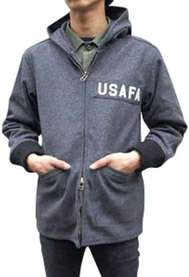 60s 良品 USAFA 米軍 メルトン カデット コート フードジッパー 60s 良品 USAFA 米軍 メルトン カデット コート フードジッパー 60s