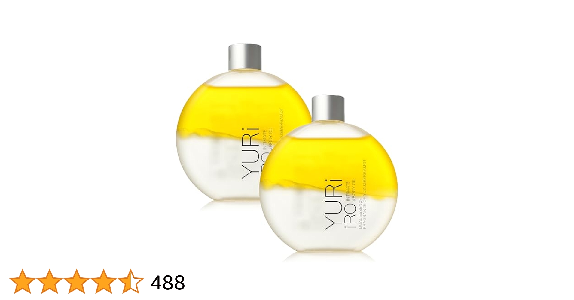 ユリイロ インディメイト&ポジティブオイル 100ml 2本 2個】ユリイロ イエロー YURiiRO インティメイト＆ボディオイル