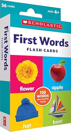 First Words Flash Cards