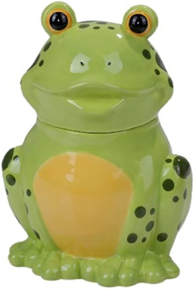 Amazon.com: Pacific Giftware PT Frog Toad Glossy Ceramic Treat