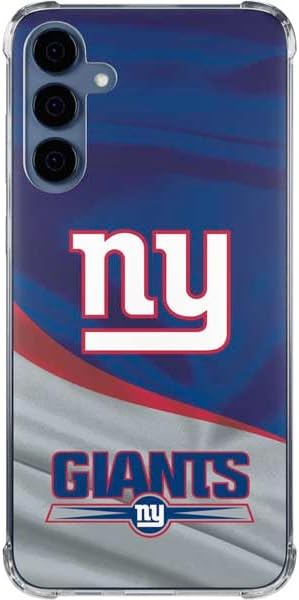 Skinit Clear Phone Case Compatible with Galaxy S24 - Officially Licensed NFL New York Giants Design