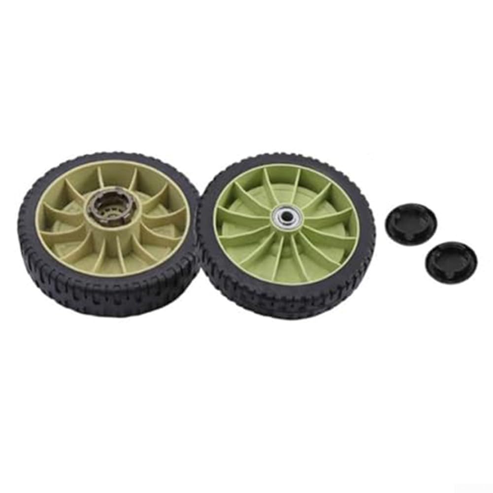 Kit di Ruote per Tosaerba Honda HR214 HRU214 HRU215 da 200 mm con Fori precisi per Un Funzionamento Regolare (Ruota Posteriore)
