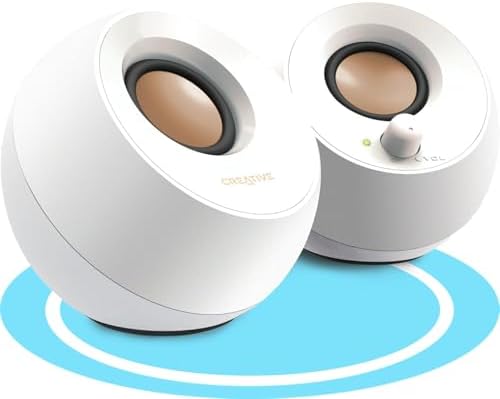 Creative Labs Pebble - Set de Altavoces 2.0 para PC, Ordenador Po...