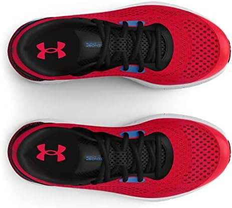 Under Armour Boy's HOVR Sonic 5 Running Shoe, Red (600)/Victory Blue, 7 Big Kid | Image 3