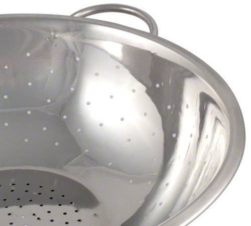 Browne 5 qt Stainless Steel Footed Colander