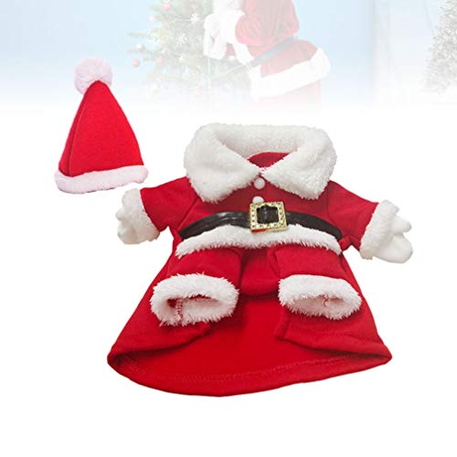 Roupas De Cachorro De Papai Noel De Papai Noel Traje De Cachorro De Férias Terno Quente Para Animais