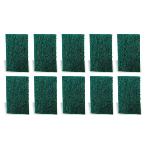 Sparkmate By Crystal Nylon Green Scrub Pad (Pack of 10)