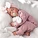 BABESIDE Lifelike Reborn Baby Dolls - 20 Inch Realistic Newborn Baby Doll Sleeping Real Life Baby Dolls Girls with Gift Box for Kids Age 3+