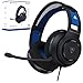 【SONY公式ライセンス商品】TURTLE BEACH ゲーミングヘッドセット Atlas 200 ブラック 有線 PS5/PS4対応｜50mmドライバー / 折り畳み式単一指向性ノイキャン付きマイク/メモリーフォーム/超軽量フローティングヘッドバンド 【メーカー保証2年】