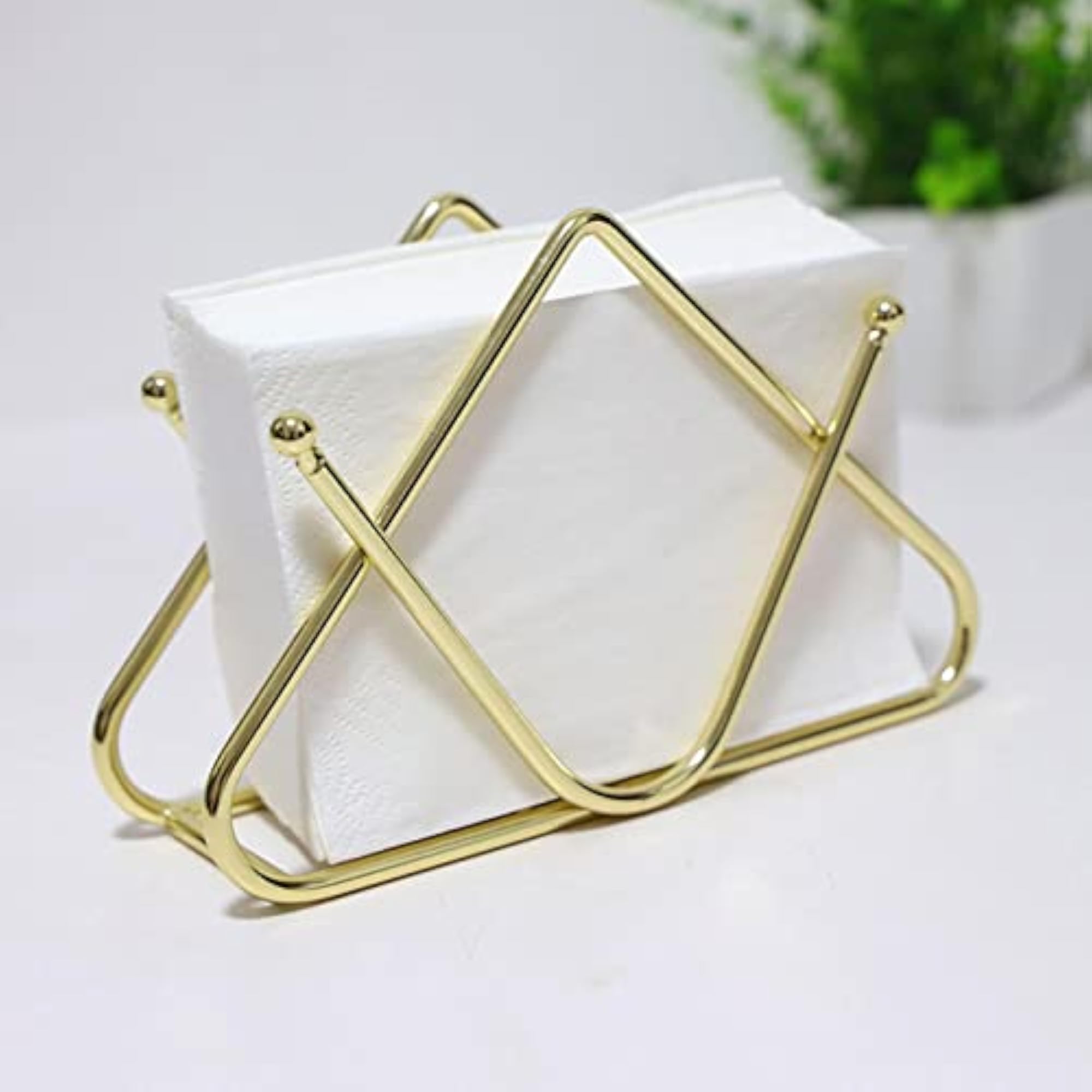 2x Napkin Holder Stand Organizer for Cocktail Dining Table