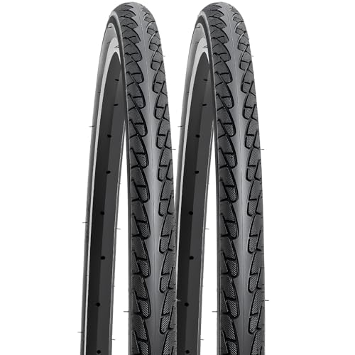 YUNSCM 2-PCS 27" Bike Tires 27x1 3/8 (37-630) Compatible with