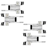 AG LogiShop Pack 4 Cierre Antirrobo Persianas | Bloqueo Persianas Antirrobo | Pinzas de Seguridad para Persianas y Cerrojo Antirrobo, Seguridad en hogar